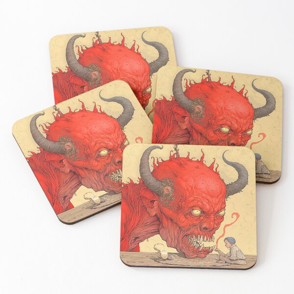 Item preview, Nightmarish Demons: A Hauntingly Dark Exploration of the Human Psyche designed and sold by The-Dark-Art.