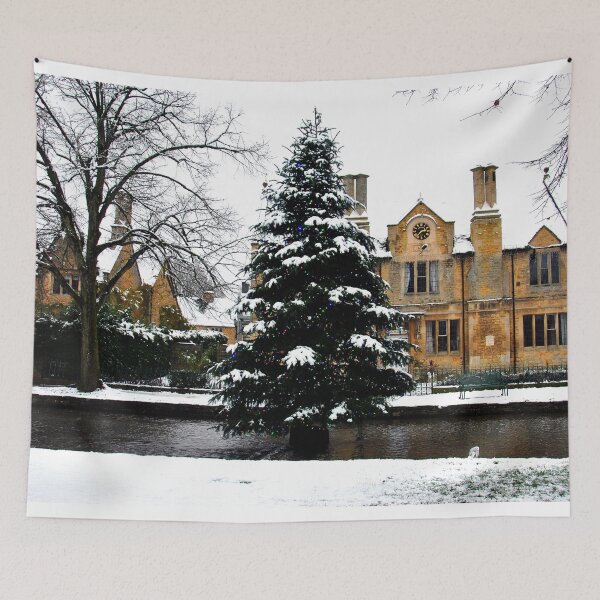 Item preview, Bourton on the Water Christmas Tree Cotswolds designed and sold by AndyEvansPhotos.