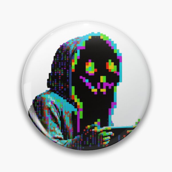 Item preview, Pixelated Hacker designed and sold by LoveyDesign.