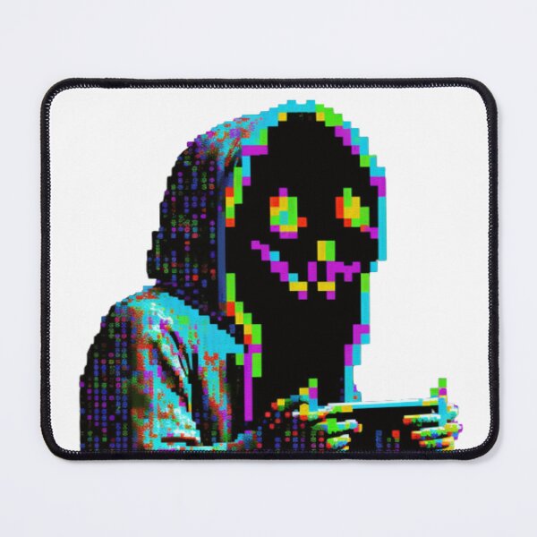 Item preview, Pixelated Hacker designed and sold by LoveyDesign.