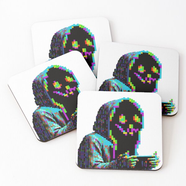 Item preview, Pixelated Hacker designed and sold by LoveyDesign.