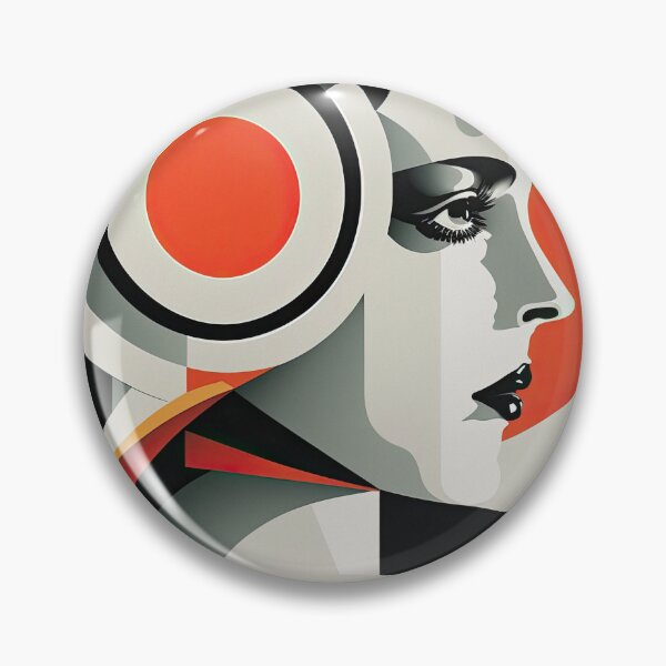 Item preview, retro futuristic bauhaus poster designed and sold by GILRIGHI63.