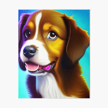 Item preview, Cute Puppy Portrait designed and sold by ArtisticAllure1.