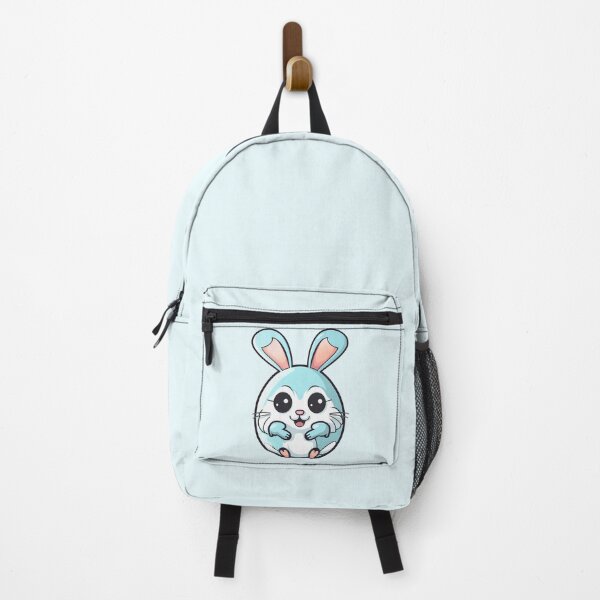 Item preview, Adorable light blue easter egg-bunny character designed and sold by EmeraldeaArt.