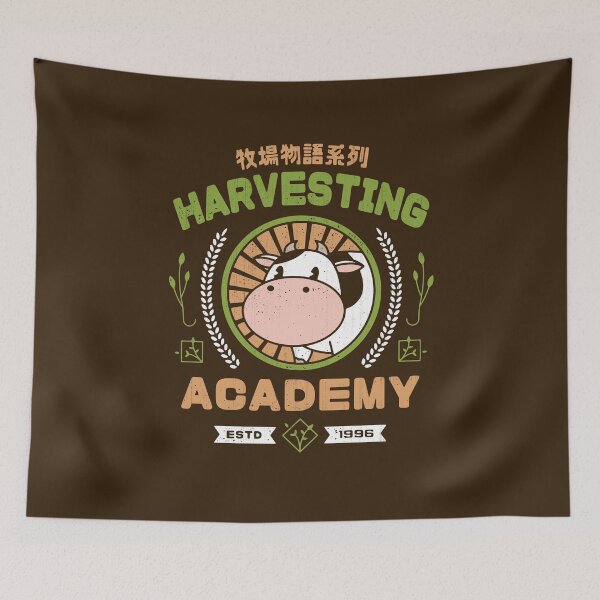 Item preview, Kawaii Harvesting Academy Emblem designed and sold by Lagelantee.