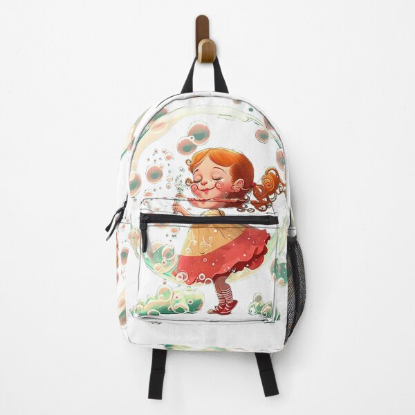 Item preview,  Red-haired Girl with Bubbles designed and sold by zzibel.