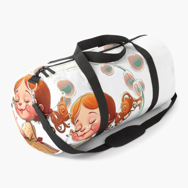 Item preview,  Red-haired Girl with Bubbles designed and sold by zzibel.