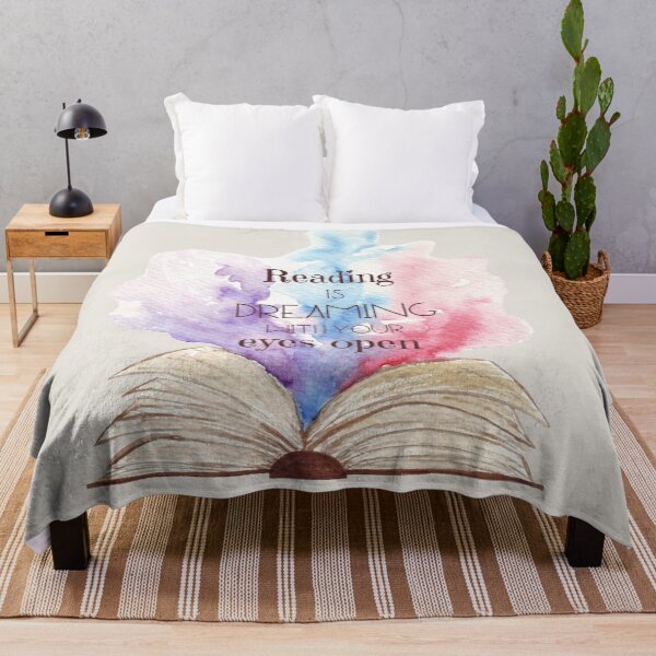 Item preview, Reading is dreaming with your eyes open designed and sold by Wolshebnaja.