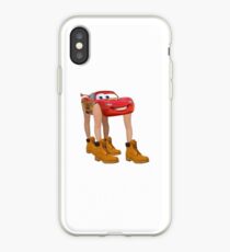 Lightning McQueen With Legs iPhone Case