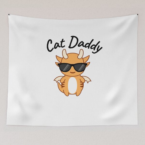 Item preview, Cat Daddy Black Cat Vintage Eighties Style Cat Retro designed and sold by Marting0.