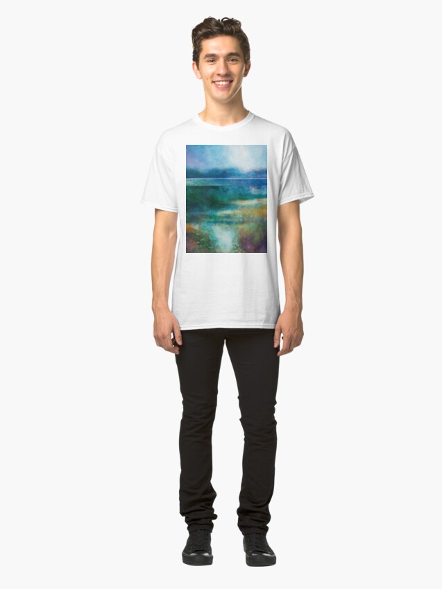 Alternate view of MISTY MORNING, GREAT LAKE Classic T-Shirt