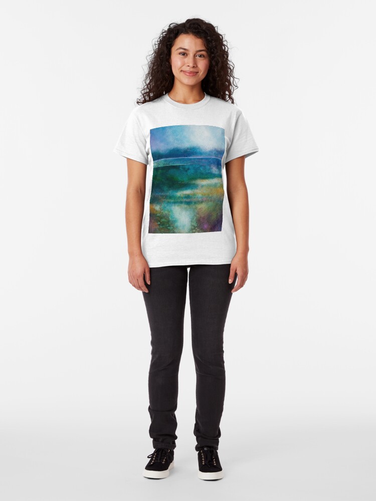 Alternate view of MISTY MORNING, GREAT LAKE Classic T-Shirt