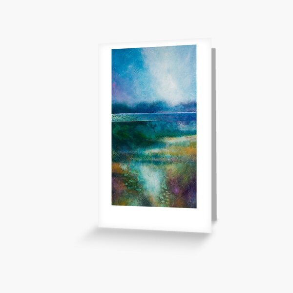 MISTY MORNING, GREAT LAKE Greeting Card