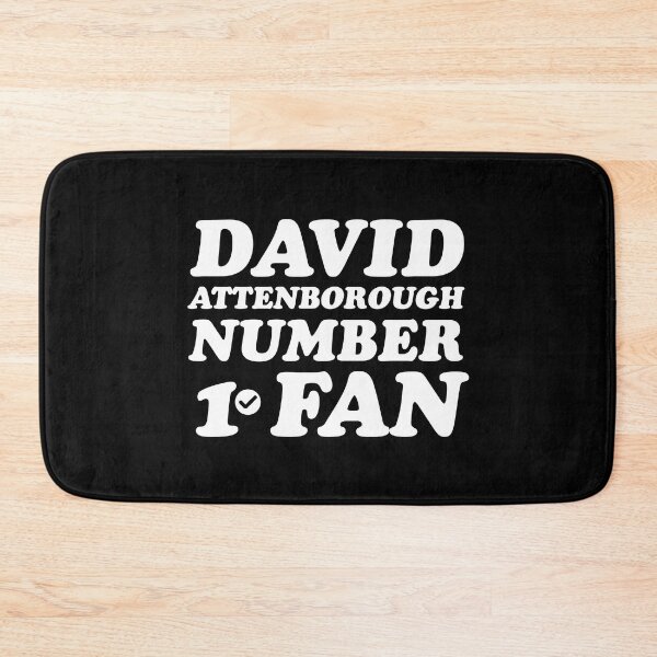 Item preview, David Attenborough number 1 fan  designed and sold by keilamariadesig.