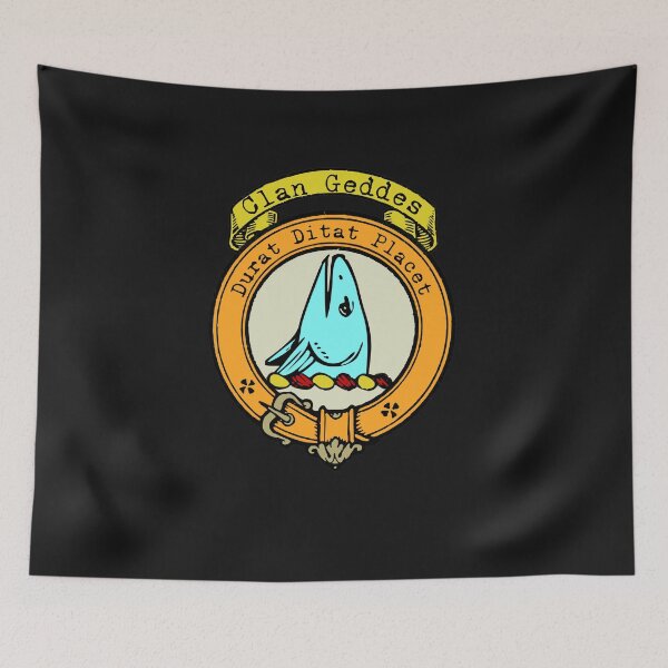 Item preview, Geddes Clan Scottish Surname crest designed and sold by BagTown Clans.
