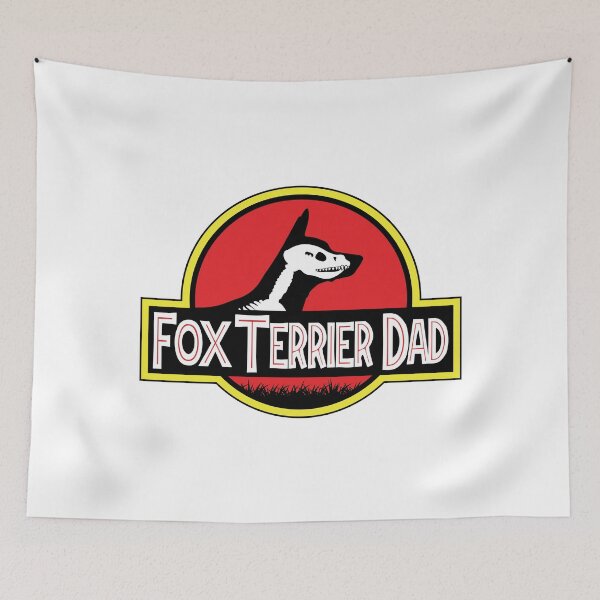 Item preview, (For Bright Background) Jurassic Toy Fox Terrier Dad designed and sold by More Cute Dogs.