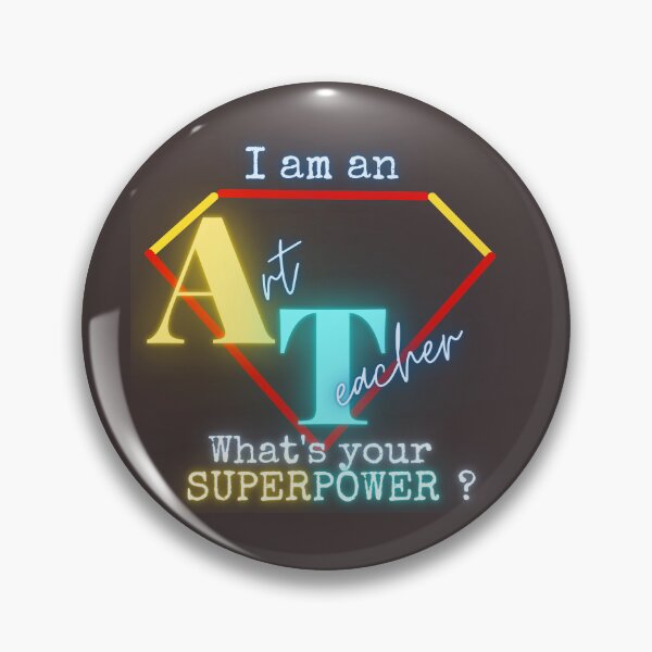 Item preview, I am an ART TEACHER What's Your SUPERPOWER?  designed and sold by CheersTOGETHER.