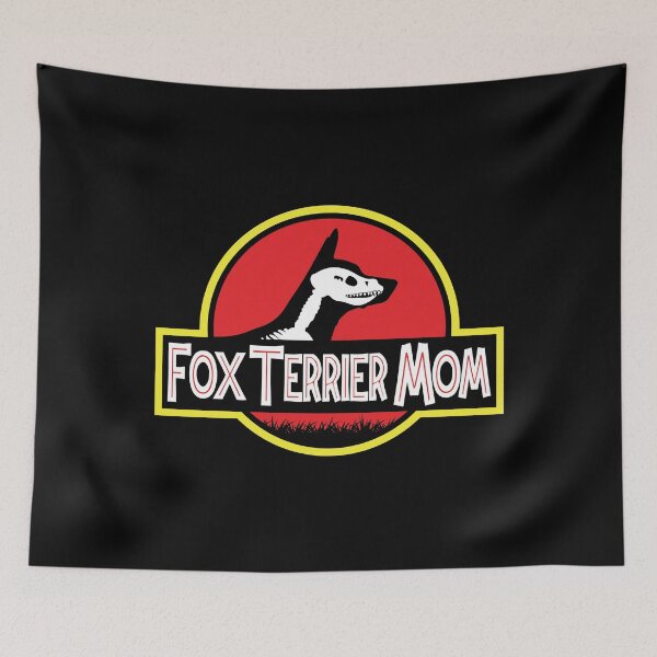 Item preview, (For Dark Background) Jurassic Toy Fox Terrier Mom designed and sold by More Cute Dogs.