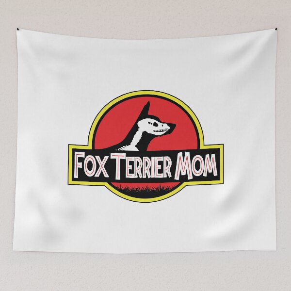 Item preview, (For Bright Background) Jurassic Toy Fox Terrier Mom designed and sold by More Cute Dogs.