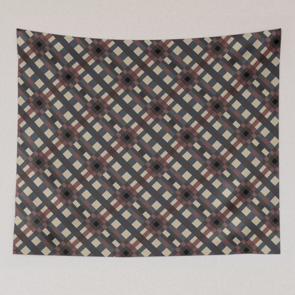 Aperçu de l'œuvre Motif cage oblique beige marron. Petite cellule. Conception créée et vendue par viktoriaart0303.