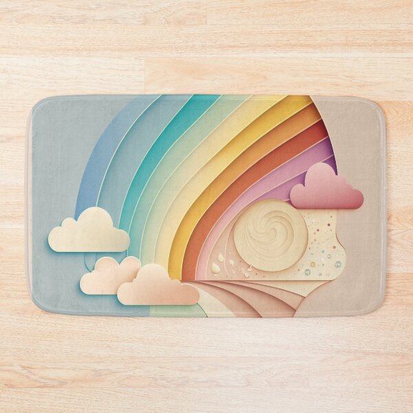 Item preview, Colourful Pastel Rainbow designed and sold by PlaytimeArt.