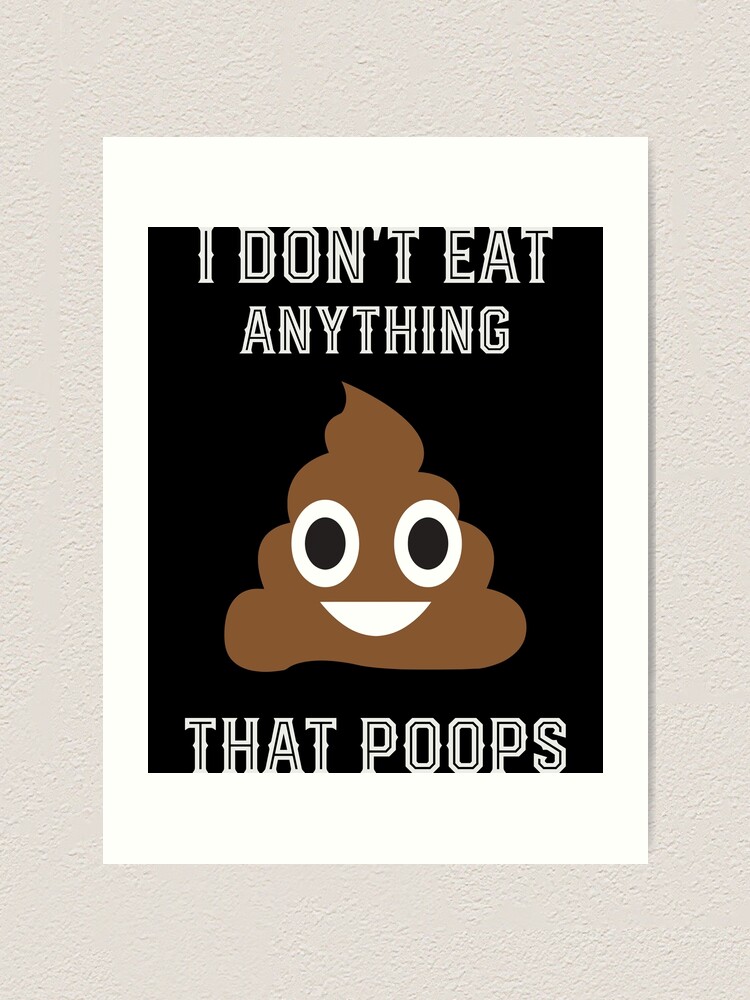 I Dont Eat Anything That Poops-Vegan Bo Sweatshirt