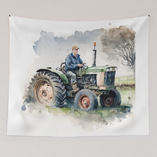 Item preview, Working hard in the Golden Valley 04 designed and sold by artgoldenvalley.