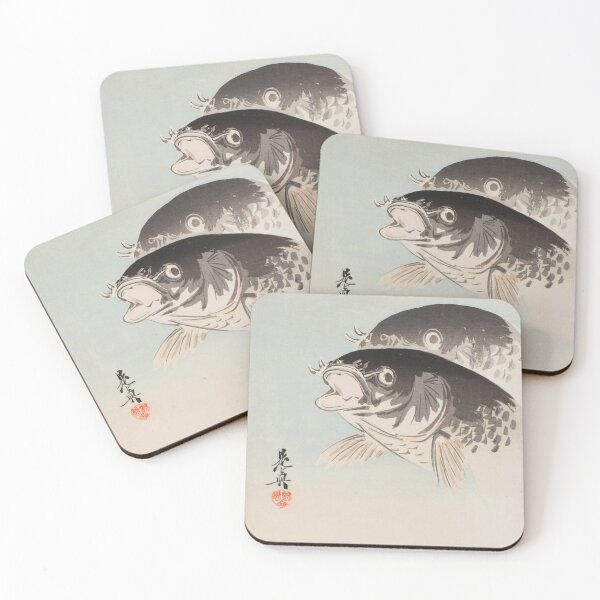 Item preview, Shibata Zeshin - Carp (Koi) designed and sold by Onodera.