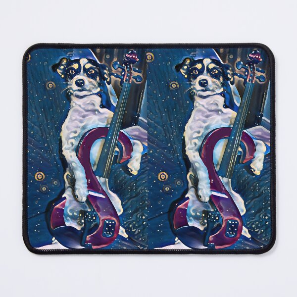 Item preview, Toby with electric violin designed and sold by KasiaWrobel.