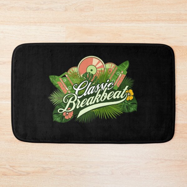 Item preview, BREAKBEAT  - Classic Retro Tropical Steez designed and sold by Discothreadz.