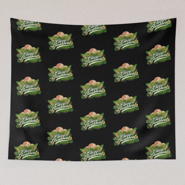 Item preview, BREAKBEAT  - Classic Retro Tropical Steez designed and sold by Discothreadz.