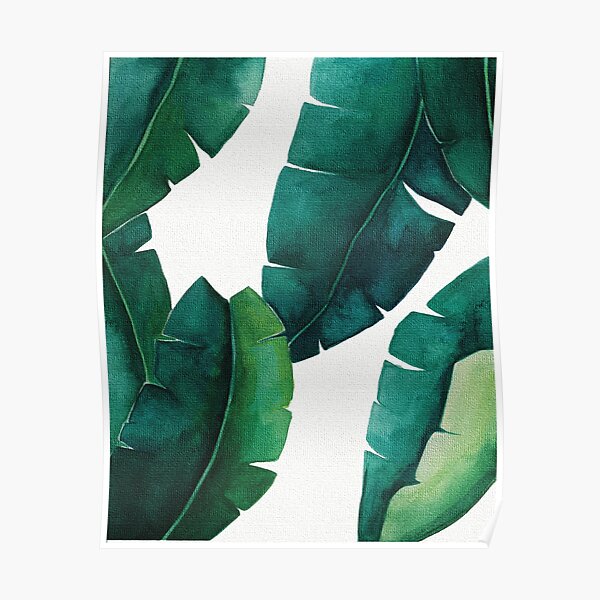 Wall Art, Banana Print, Canvas effect Poster