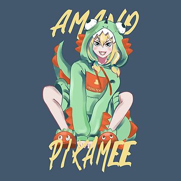 amano pikamee with a gun  Magnet for Sale by 3t0arts