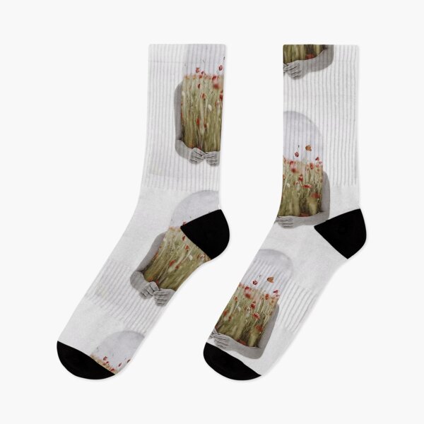 Item preview, POPPY FIELDS // ABSTRACT, SURREALISM designed and sold by SlothQueenCo.