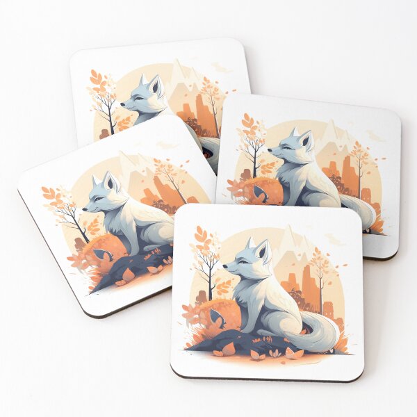 Item preview, White Fox Under The Trees Classic T-shirt designed and sold by Graphichut.