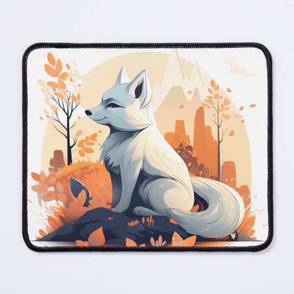 Item preview, White Fox Under The Trees Classic T-shirt designed and sold by Graphichut.