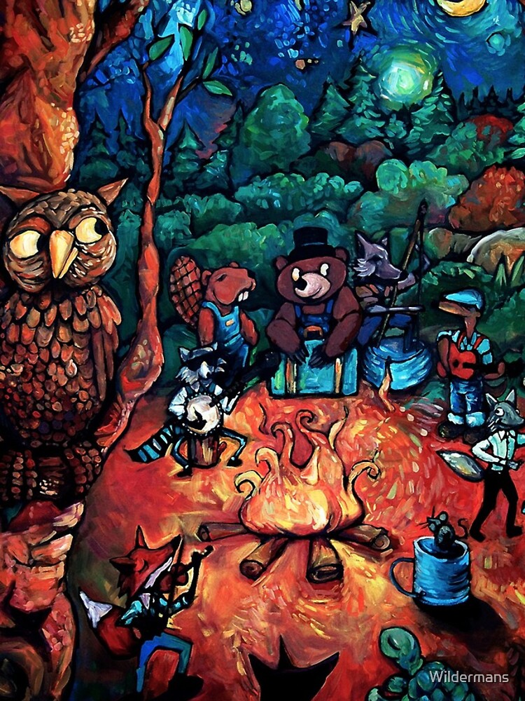 Thumbnail 4 of 4, iPhone Case, "Deep Woods Jam" by Chad Elliott designed and sold by Wildermans.