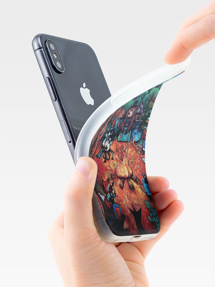 Thumbnail 4 of 5, iPhone Case, "Deep Woods Jam" by Chad Elliott designed and sold by Wildermans.