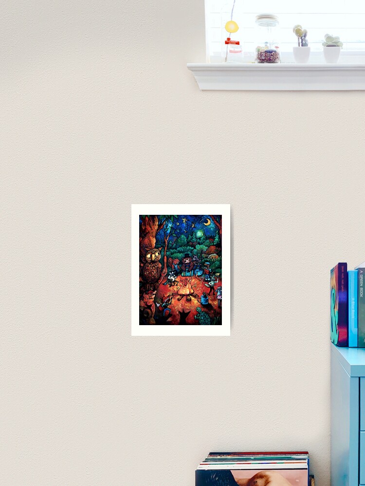 Thumbnail 2 of 3, Art Print, "Deep Woods Jam" by Chad Elliott designed and sold by Wildermans.