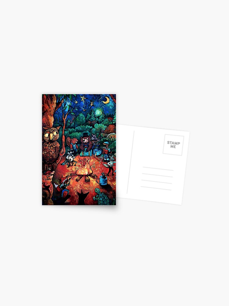 Thumbnail 1 of 2, Postcard, "Deep Woods Jam" by Chad Elliott designed and sold by Wildermans.