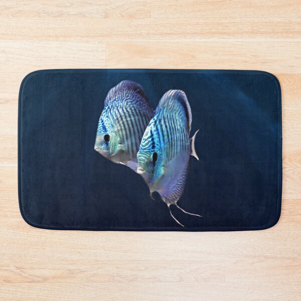 Item preview, DISCUS FISH, blue snakeskin designed and sold by Danicus666.
