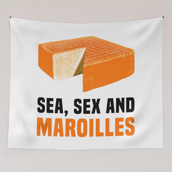 Item preview, Sea, sex and Maroilles designed and sold by humour-chti.