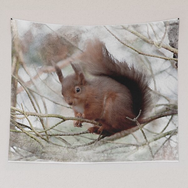 Item preview, Squirrel on the branches  designed and sold by HaleyRedshaw.
