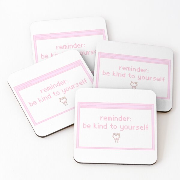 Artikelvorschau, Erinnerung: Sei nett zu dir selbst entworfen und verkauft von BrontesWhimsyStore.