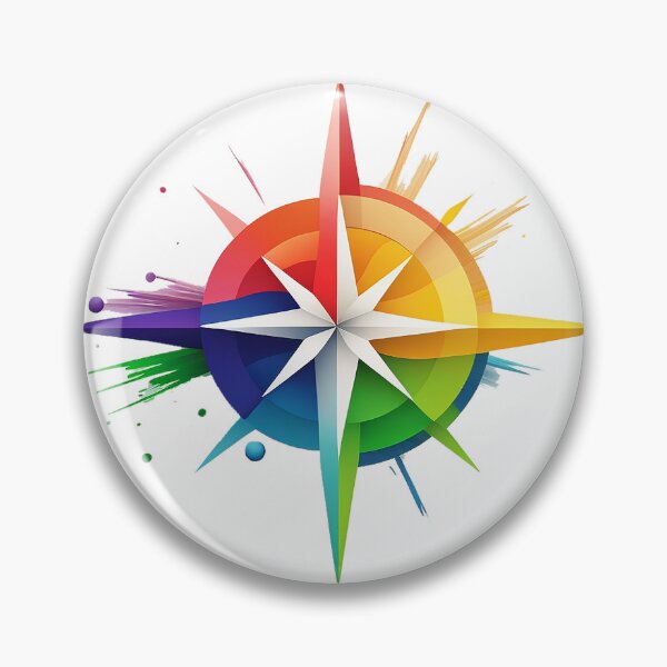 Item preview,  Wind Rose Rainbow Logo  designed and sold by zzibel.