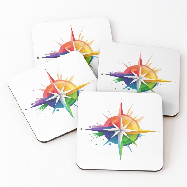 Item preview,  Wind Rose Rainbow Logo  designed and sold by zzibel.