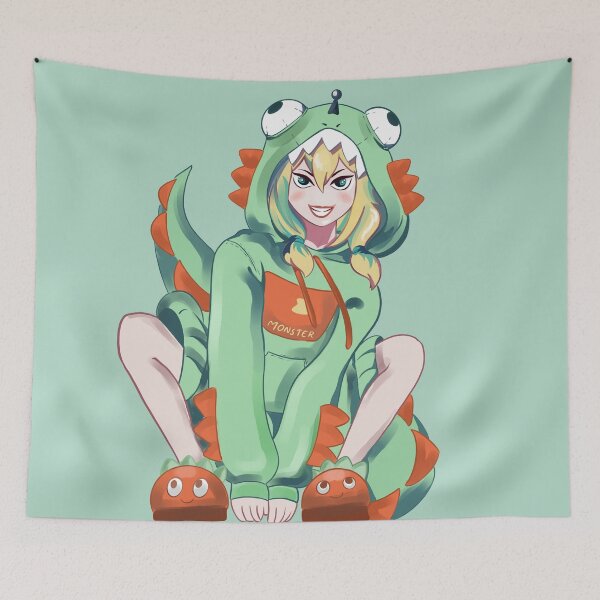 Item preview, Pikamee amano vtuber peeking designed and sold by lucky-fern.