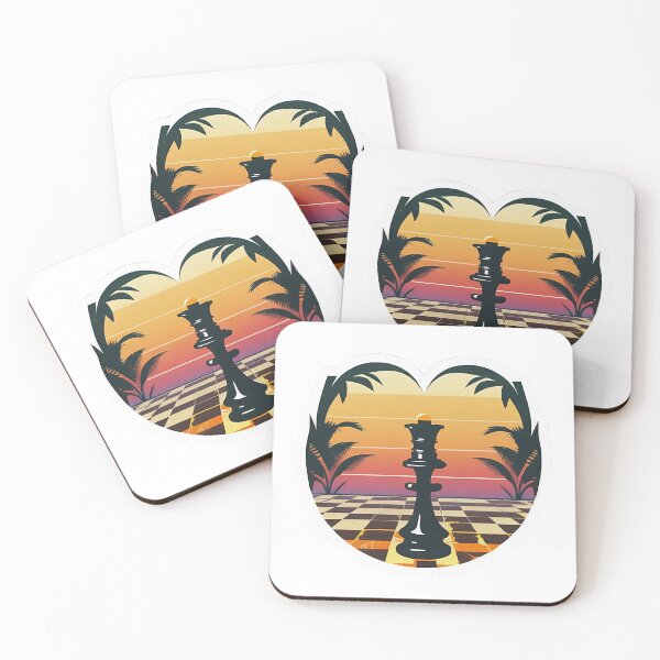 Item preview, Chess Retro Sunset designed and sold by Yacearte.