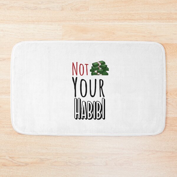 Item preview, Not your habibi designed and sold by The Pattern Artist.