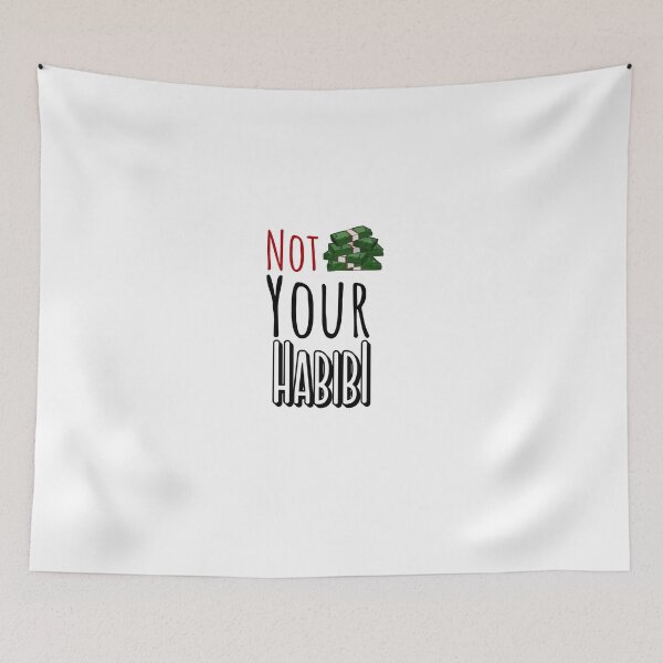 Item preview, Not your habibi designed and sold by The Pattern Artist.
